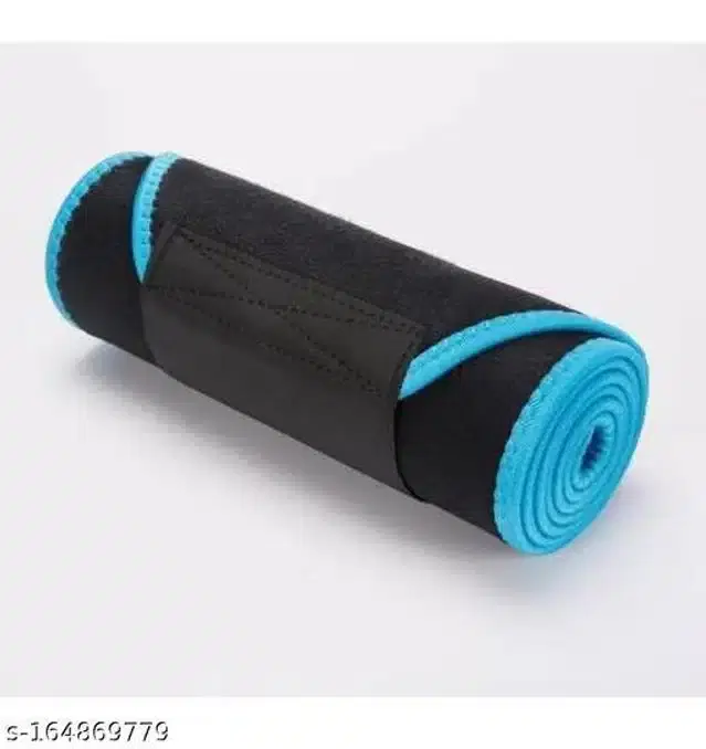 Sweat Slim Belt, Black & Blue