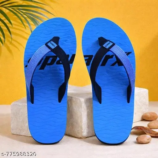 Sparx EVA Flip-flops for Men (Blue, 6)