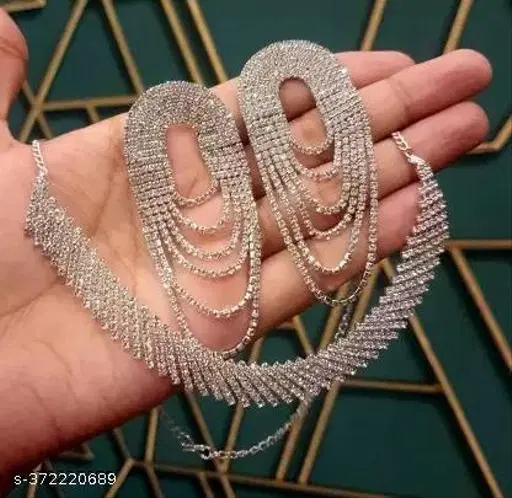 AD Stone Bridal Jewellery Set