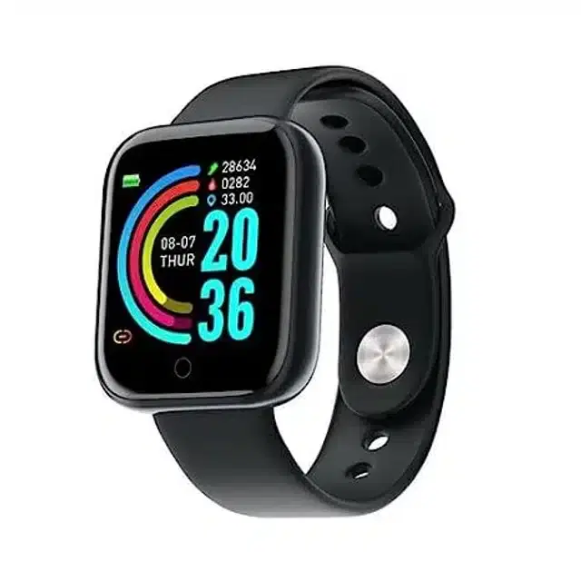 D20 Touch Screen Smart Watch, Black