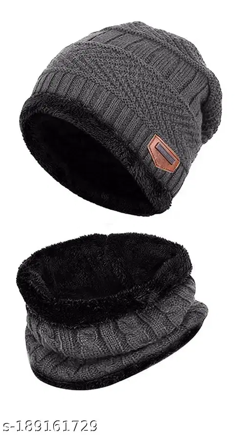 Woolen neck set for men & Women, Grey