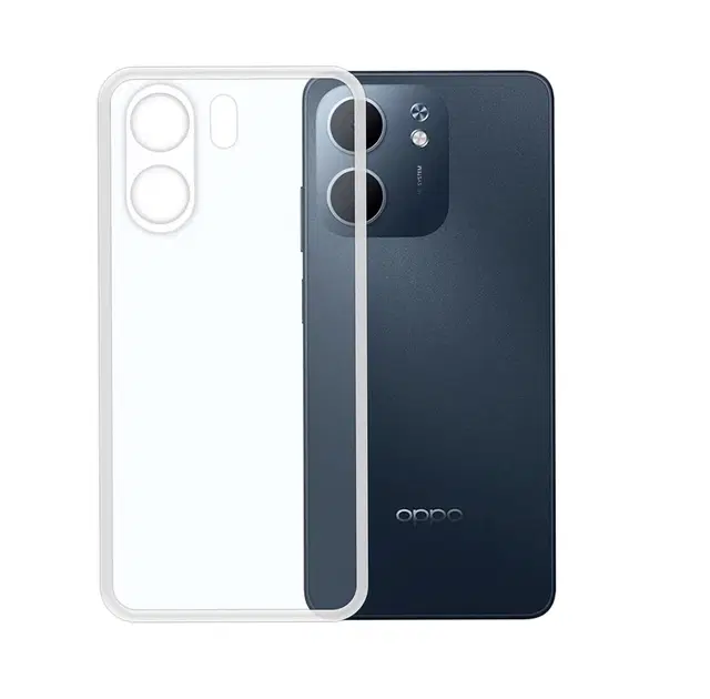 Silicon Back Cover For Oppo Cph2733 / A5X 5G, Transparent