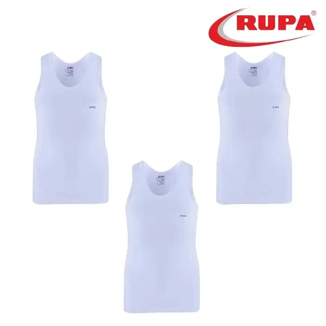 Rupa Euro Jr. Micra Vests for Kids Pack of 1, White (60 cm)
