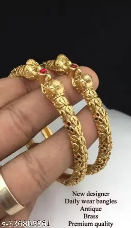 Womens Bracelets & Bangles Alloy Gold(2.4)