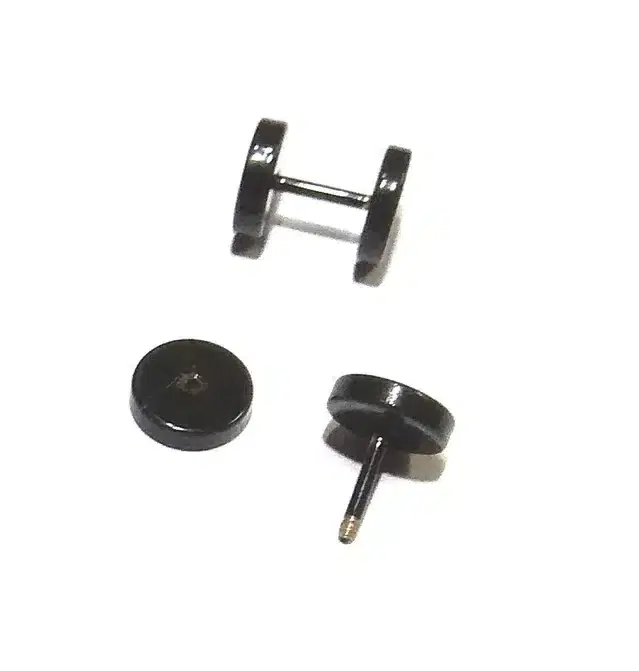 Studs for Men & Boys, Black, Set of 1