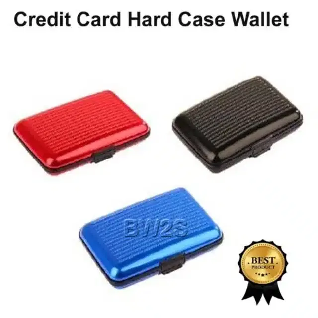 RFID Blocking Card Holder, Pack of 3, Multicolor