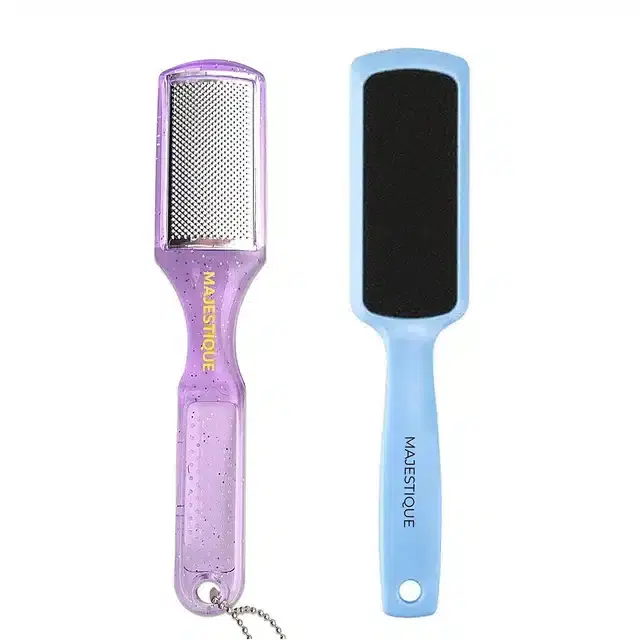 Majestique Foot File Double-Sided Heel File Pedicure Callus Remover, Combo of 2, B-69