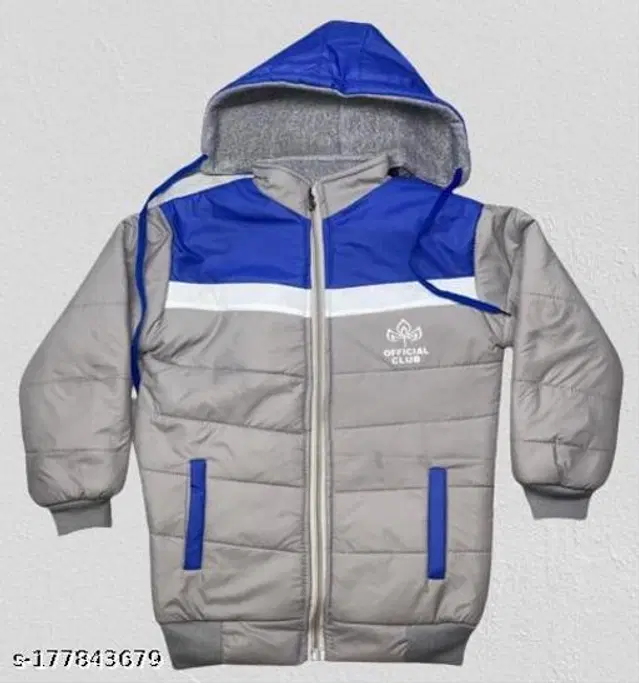 Polyester Jacket for Boys (Multicolor, 0-3 Months)