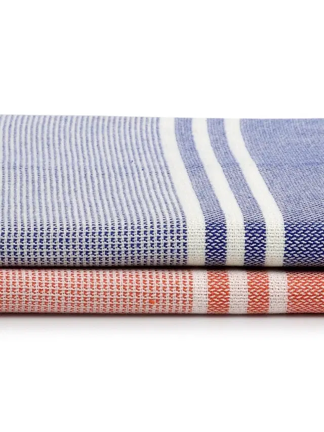 Cotton High Absorbent Bath Towels, Multicolor, Pack of 2