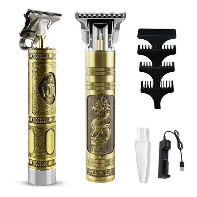 Buddha Professional Rechargeable Trimmer for Men & Women, Gold