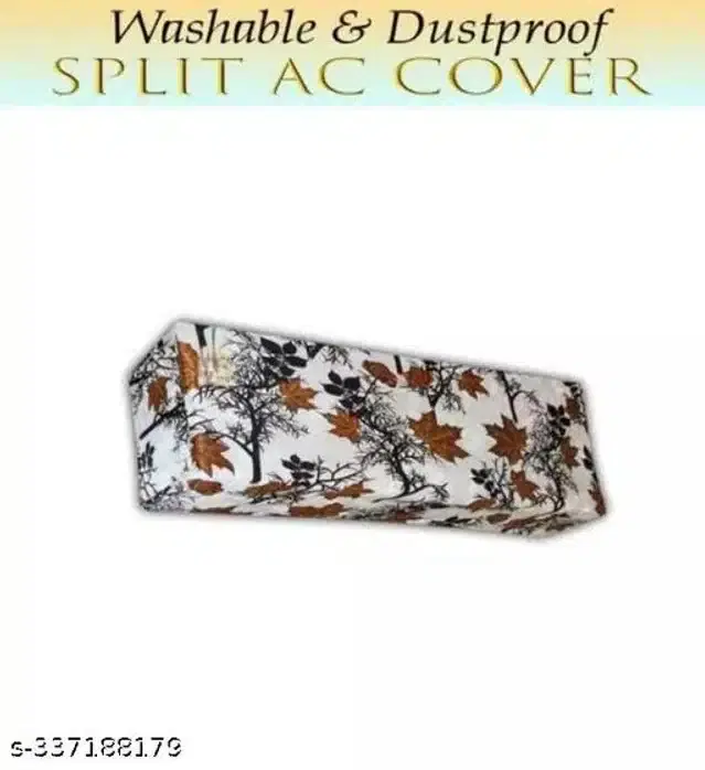 Fabric 2 Ton AC Cover, Multicolor