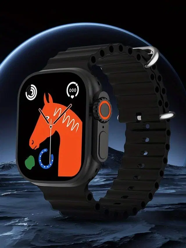 Smartwatch for Men & Women, Black