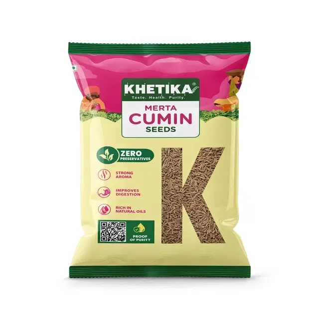 Khetika Cumin(Jeera) Whole 100 g
