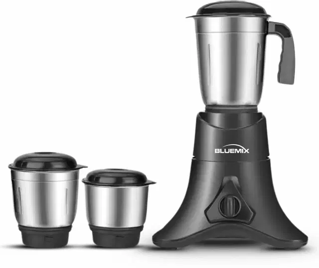 Bluemix Bermuda Triangle 750 W Mixer Grinder , Bermuda_Triangle_750w | 3 Jars | Black