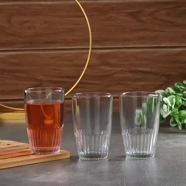 Liquor cum Cocktail Glasses, Transparent, 180 ml, Pack of 3