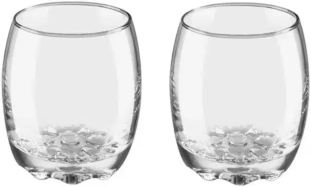 Liquor cum Cocktail Glasses, Transparent, 270 ml, Pack of 2