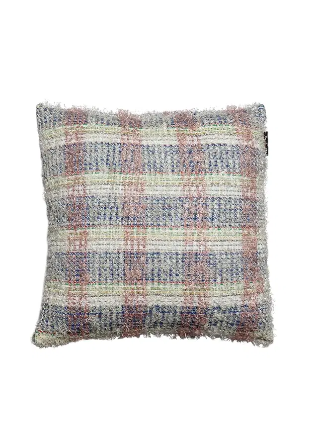 Cotton Cushion Cover, Multicolor, 16x16 inches