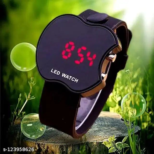 Digital Watch for Unisex (Black)