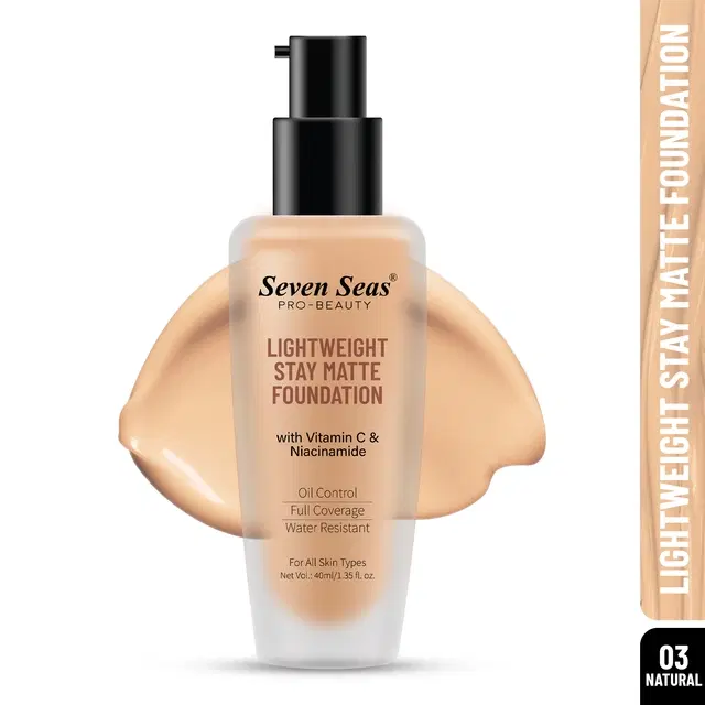 Seven Seas Ultra Finish Foundation, Natural