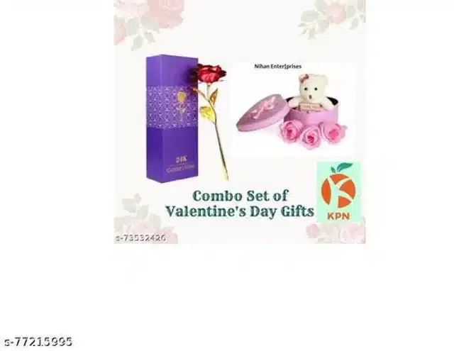 Gift Set for Valentines, Multicolor, Set of 2