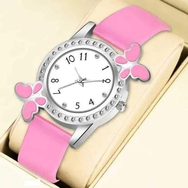 Analog Watch For Womens (Pink) (WS-24)