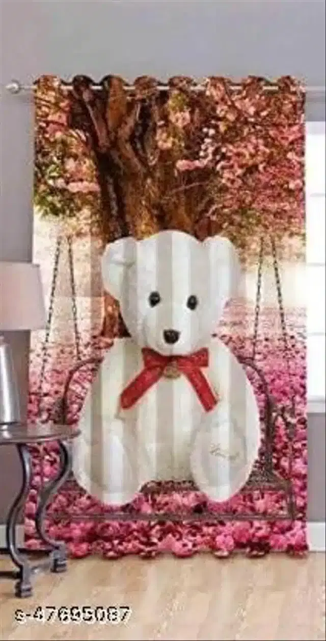 Curtains for Window, Multicolour, 5 feet