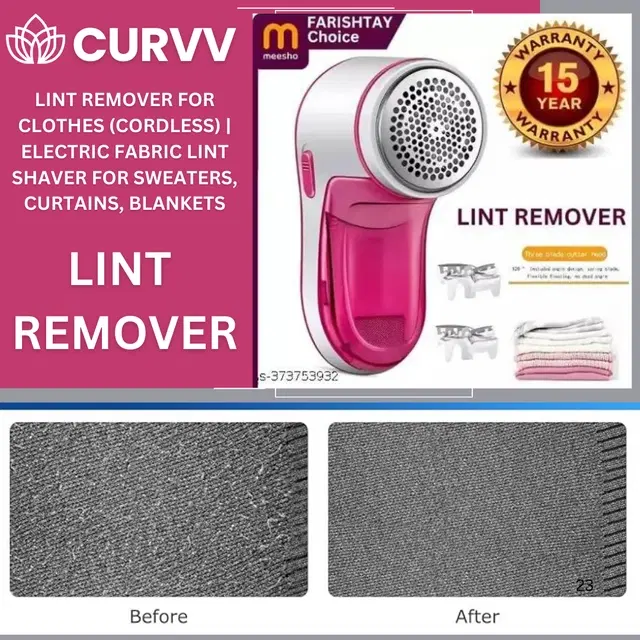 Lint Remover For Clothes ,Multicolour,(Pack Of 1)