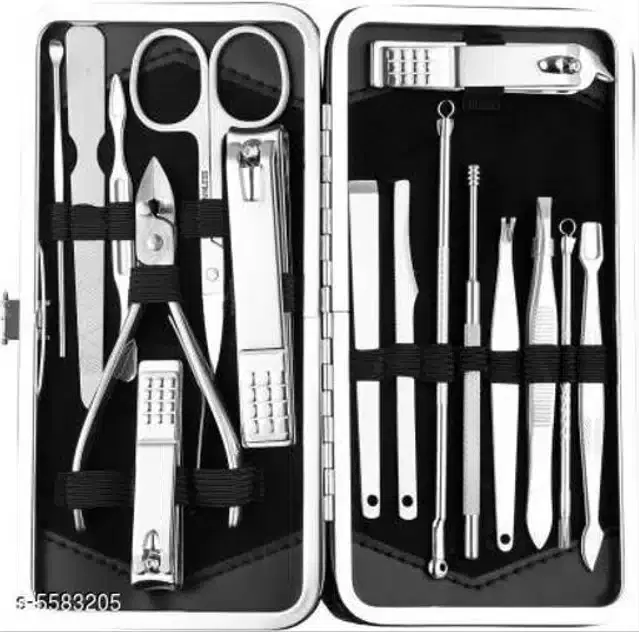 Stainless Steel Pedicure Kit, Pack of 16