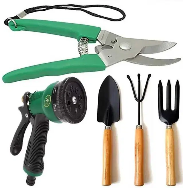 Gardening Tools Set, Multicolor, Set of 5