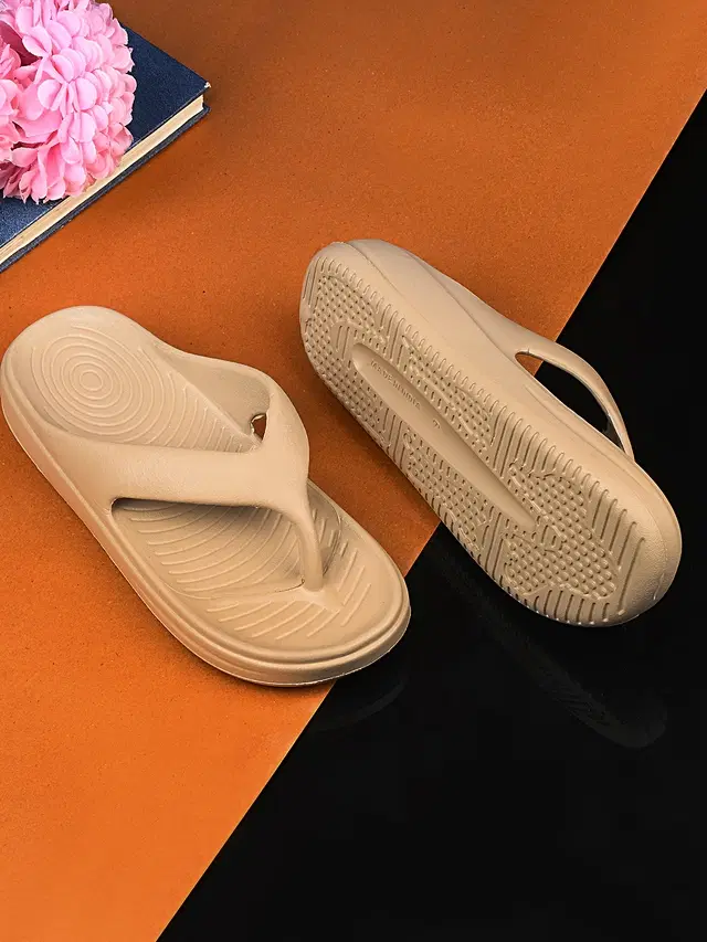 Slippers for Women, Beige (4)