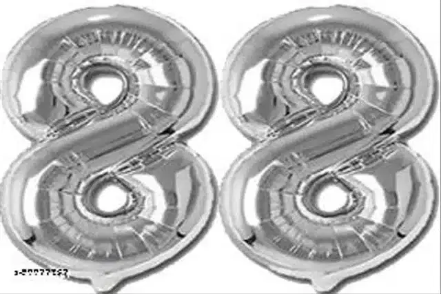 Number Foil Balloon, Assorted, Pack of 1