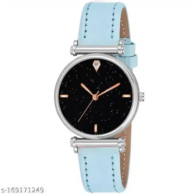 Analog Watch for Women (Sky Blue)
