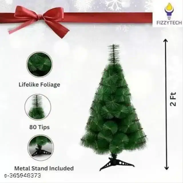 Artificial Christmas Tree, Green, 2 Feet