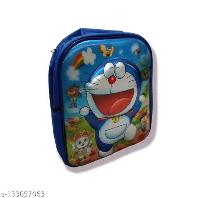 Plastic Doraemon Theme Bag for Kids, Multicolor