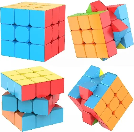Plastic Rubik Cube, Multicolor