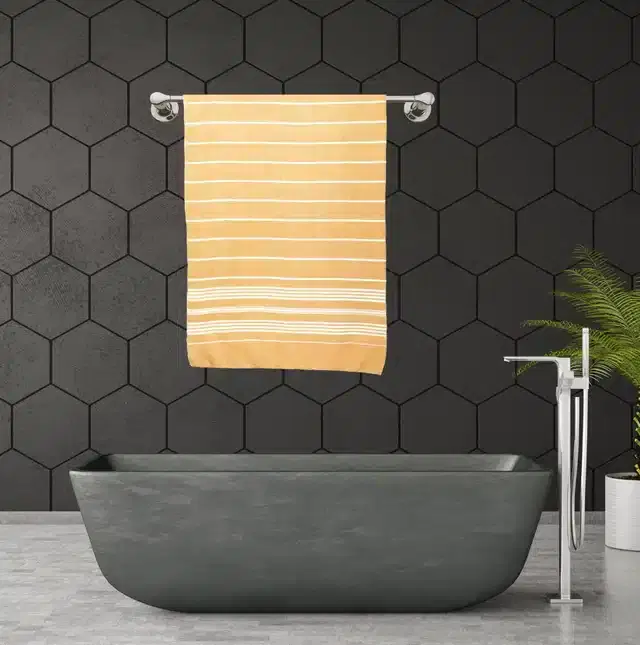 Beach & Bath Towel, Yellow, 80x170 cm