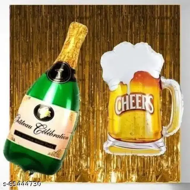 Party Decoration Kit, Multicolor, Set of 4