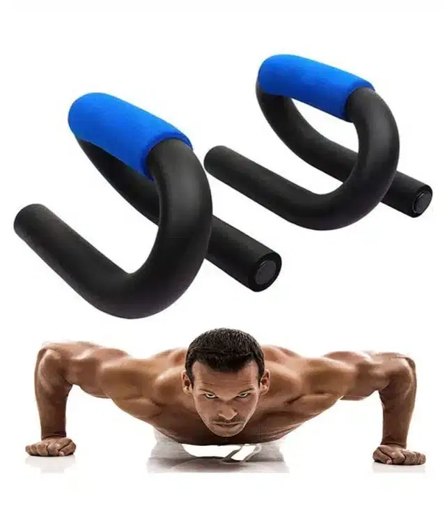 Push Up Bar Stand For Gym & Home Exercise, Set Of 1, Multicolor
