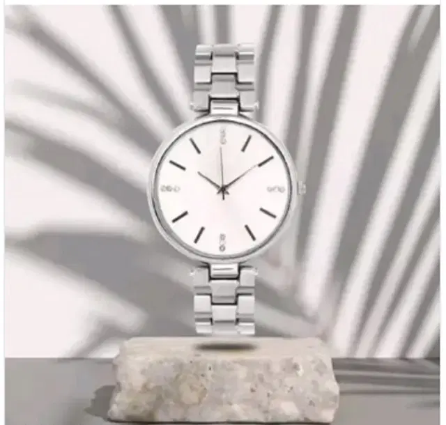 Analog Watch for Women (Silver)