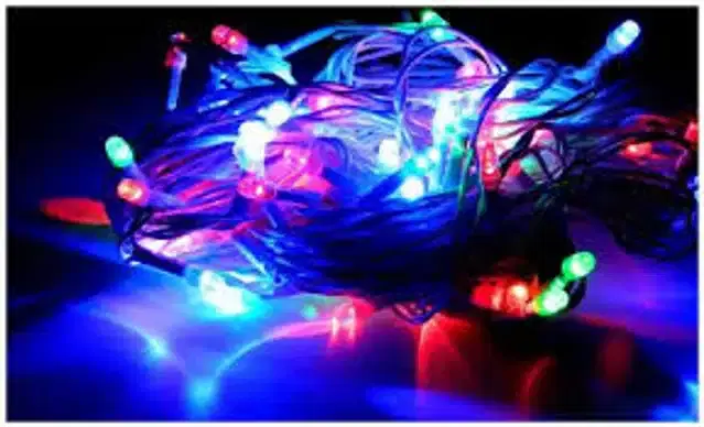 LED String Lights, Multicolor, 15 m