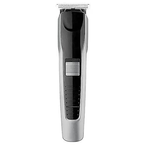 538 Rechargeable Trimmer for Men, Silver & Black