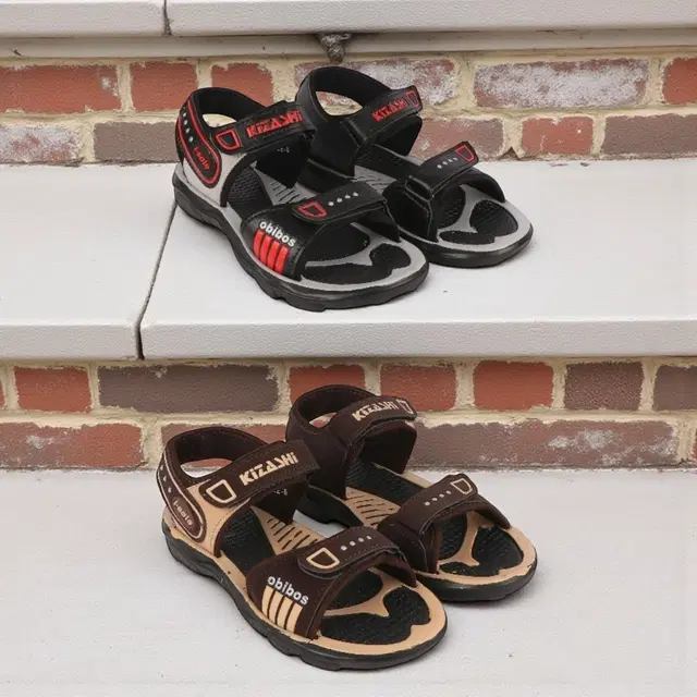 Sandal for Men, Pack of 2, Red (6)