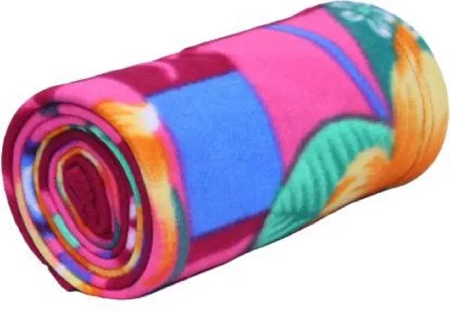 Fleece Blanket, Multicolour, 60x90 Inches