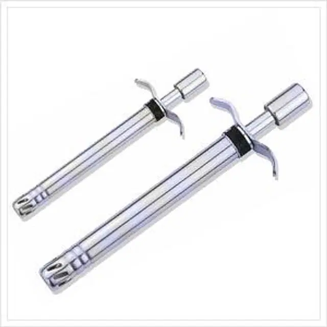 Stainless Steel Gas Stove Lighter, Silver, Pack of 2