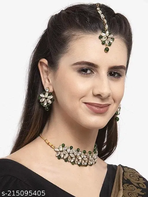 Elite Glittering Women Jewellery Set s