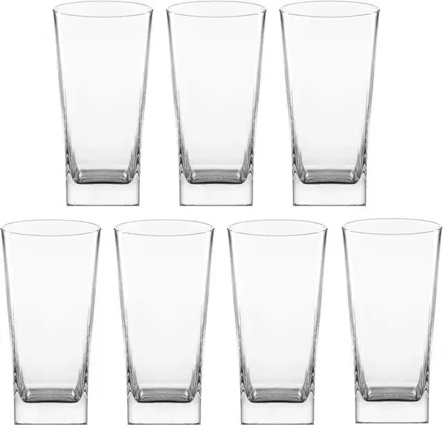 Liquor cum Cocktail Glasses, Transparent, 350 ml, Pack of 7