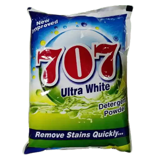 707 Ultra White washing detergent Powder 1 kg