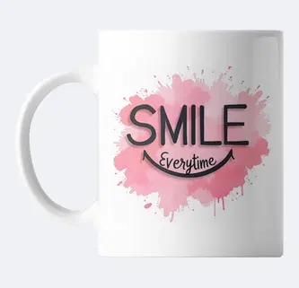 Ceramic Gifting Mug, White, 330 ml