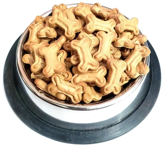 SAWAY Export Quality Dog Calcium Brown Biscuit 250 gm Dog Chew (Pack of 1)