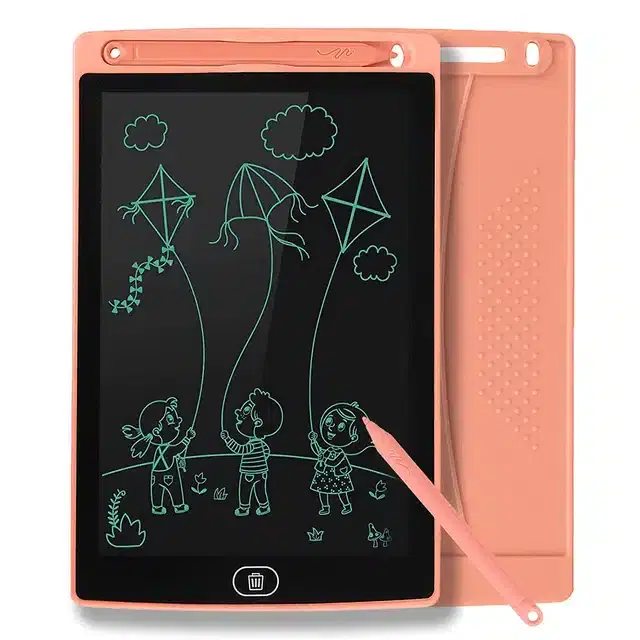 LCD Writing Pad for Kids, Pink, 8.5 Inches